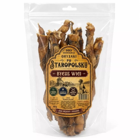 DOGY Rzemieślnicze - Gryzaki Po Staropolsku - Bycze Wici 150g