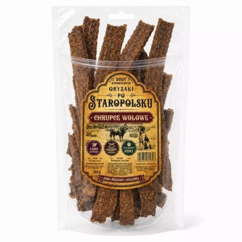 DOGY Rzemieślnicze - Gryzaki Po Staropolsku - Chrupce Wołowe 100g