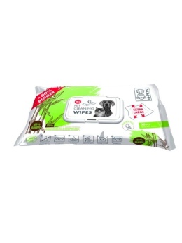 M-Pets - Nawilżane chusteczki BAMBUS XL dla psa i kota 30szt.