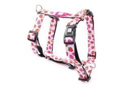 Max&Molly H-Harness Strawberry Dream - Szelki dla psa regulowane - M
