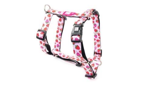 Max&Molly H-Harness Strawberry Dream - Szelki dla psa regulowane - XS