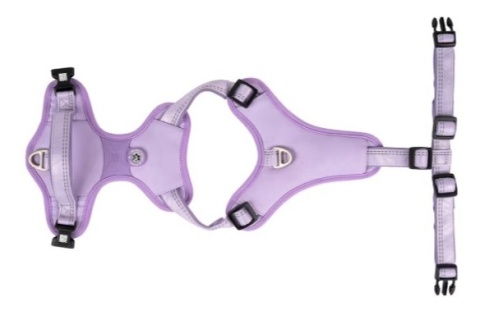 Max&Molly Sport Harness Matrix 2.0 Lavender - Szelki regulowane dla psa z identyfikatorem QR - L