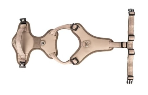 Max&Molly Sport Harness Matrix 2.0 Sand - szelki regulowane dla psa z identyfikatorem QR - L