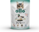 Ollo Cat - nr 2 Kaczka - Uzupełniająca karma mokra dla kota 85g