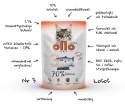Ollo Cat - nr 3 Łosoś - Uzupełniająca karma mokra dla kota 85g