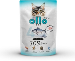 Ollo Cat - nr 4 Tuńczyk - Uzupełniająca karma mokra dla kota 85g