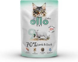 Ollo Cat - nr 9 Jagnięcina i Kaczka - Uzupełniająca karma mokra dla kota 85g