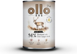 Ollo Plus Kolagen Jeleń - Karma mokra dla psa 400g