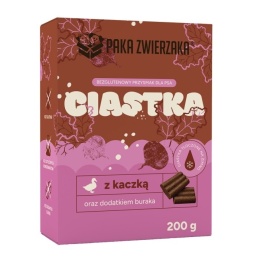 Paka Zwierzaka - Ciastka Kaczka z burakiem 200g