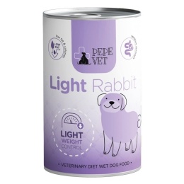 Paka Zwierzaka - PEPE VET - Light Rabbit (królik) 400g