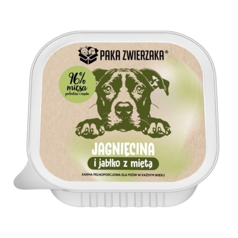Paka Zwierzaka - Karma mokra TACKA Jagnięcina i jabłko 150g