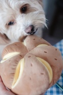 Pups & Bubs - CHEESY BREAD - Zabawka węchowa Serowa bułeczka