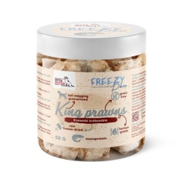 Syta Micha - FREEZY Pure - 100% liofilizowane krewetki królewskie 50g