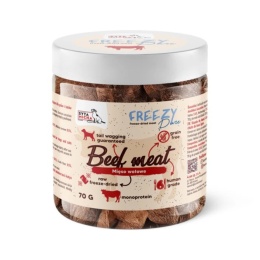 Syta Micha - FREEZY Pure - 100% liofilizowane mięso wołowe 70g