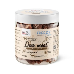 Syta Micha - FREEZY Pure - 100% liofilizowany mięso z jelenia 80g