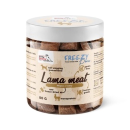 Syta Micha - FREEZY Pure - 100% liofilizowany mięso z lamy 80g
