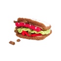 ZippyPaws - Pluszowa zabawka dla psa Snufflerz Sandwich